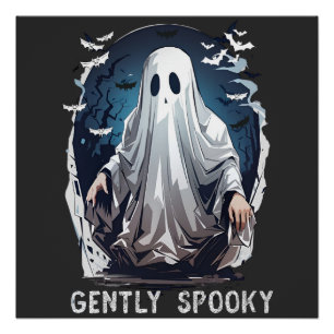Poster Chemise Halloween Saison Éffrayante du Sweatshir