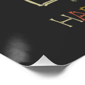 Poster Chemise Halloween squelette, Halloween Citrouille (Coin)