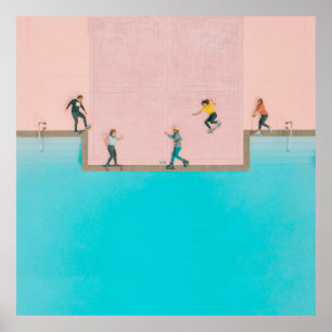 Poster Chemise jaune pour femmes