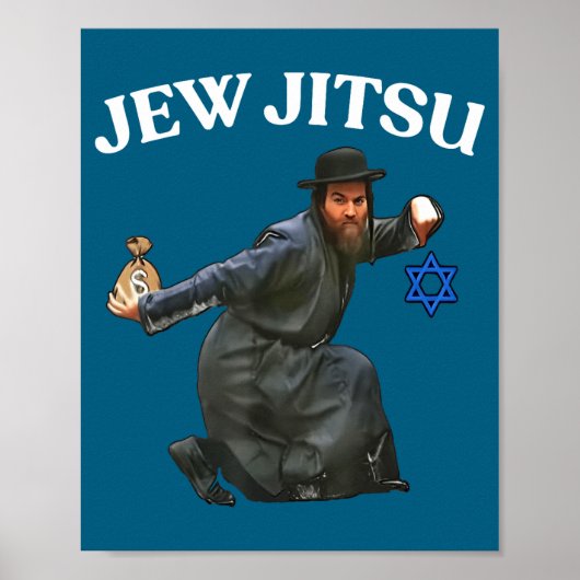 Poster Chemise Jew Jitsu (Devant)