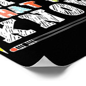 Poster Chemise Jour Enseignant Montrer Ce Que Vous Connai (Coin)