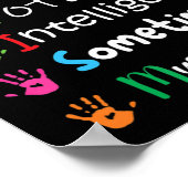 Poster Chemise Kindness sensibilisation sur l'autisme tou (Coin)