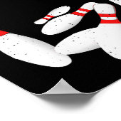 Poster Chemise Lover Bowling Split Arrive Hommes Femmes E (Coin)