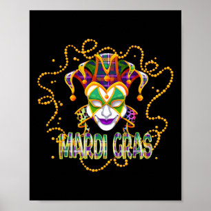 Poster Chemise Mardi Gras Femmes Hommes Mardi Gras Enfant