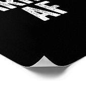 Poster Chemise Mariage Mariée (Coin)