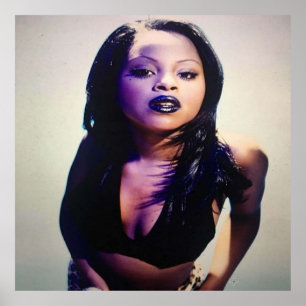 Poster Chemise noire Foxy Brown