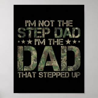 Poster Chemise Papa Qui a Franchi le Pas - Papa Américain