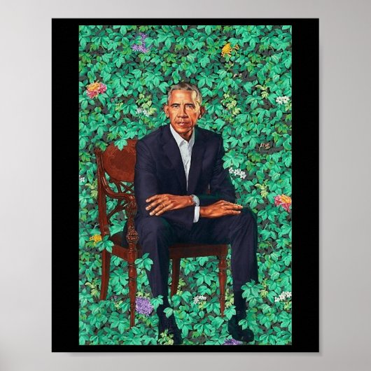 Poster Chemise Portrait du président Barack Obama (Devant)