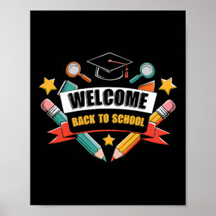 Poster Chemise Retour à l'école Mignonne 2025 Étudiant Ap