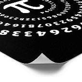 Poster Chemise Spirale Pi Jour Math Lover (Coin)