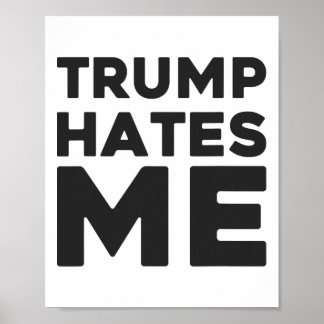 Poster Chemise Trump - Trump me déteste