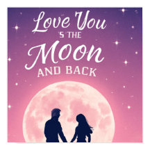 chemise valentine, lune d'amour