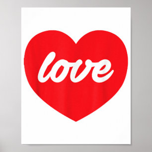 Poster Chemise Valentines - Vallentines T-shirt Cadeaux H