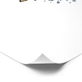 Poster Chemise vectorielle de conception florale de cheva (Coin)
