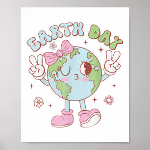 Poster Chemises De Jour des terres Mignonnes Pour Les Fil