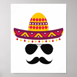 Poster Chemises de la fête Cinco De Mayo Hommes Drôle Cin