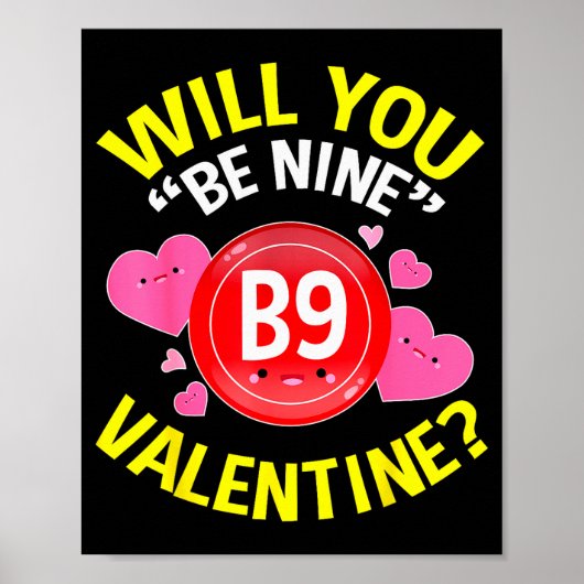 Poster Chemises de la Saint-Valentin pour les amateurs de (Devant)