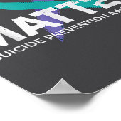 Poster Chemises de prévention des suicides Sensibilisatio (Coin)
