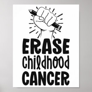 Poster Chemises de sensibilisation au cancer de l'enfant