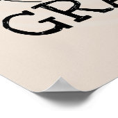 Poster Chemises et cadeaux King Grampy (Coin)