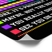 Poster Chemistry Elements Teacher Can I Lick It Periodic  (Coin)