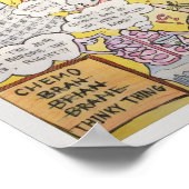 Poster Chemo Brain (Coin)