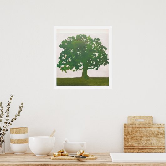 Poster Chêne au printemps (Cuisine)