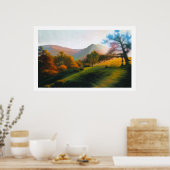 Poster Chênes dans le canyon Poly (Cuisine)