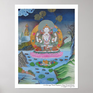 Poster Chenrezig