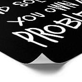 Poster Cher Math Augmente Et Résoudre Votre Propre Problè (Coin)