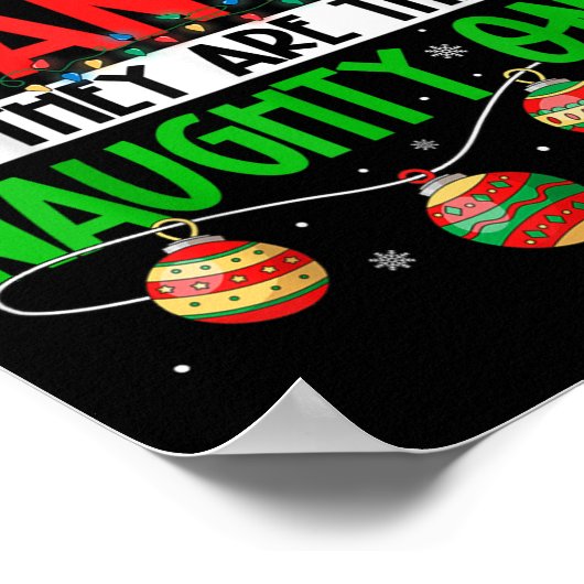 Poster Cher Père Noël, ce sont les méchants Noirs Drôle C (Coin)