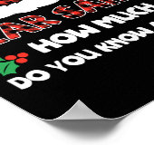 Poster Cher Père Noël, Combien Connaissez-Vous Déjà Noël (Coin)