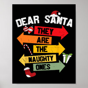 POSTER CHER PÈRE NOËL, ILS SONT LES GENS LES PLUS RICHES