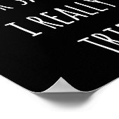 Poster Cher Père Noël j'ai vraiment essayé Funny Christma (Coin)