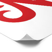 Poster Cher Père Noël, je ne regrette rien (Coin)