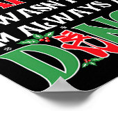 Poster Cher Père Noël Je Suis Toujours À Dance Ballet C (Coin)