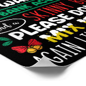 Poster Cher Père Noël, Tout Ce Que Je Veux, C'Est Un Comp (Coin)