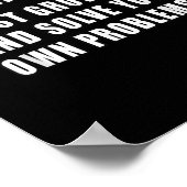 Poster Cher professeur de mathématiques juste grandir Cit (Coin)