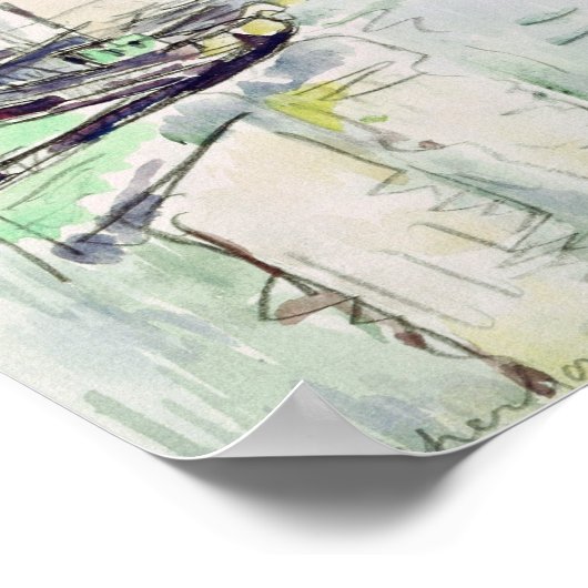 Poster Cherbourg, 1931 (Coin)