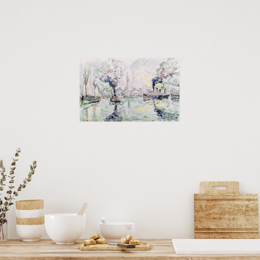 Poster Cherbourg, 1931 (Cuisine)