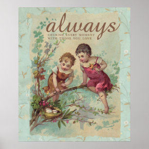 Poster Chercher chaque instant