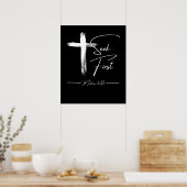 Poster Chercher d'abord - Matthieu 6:33 (Cuisine)