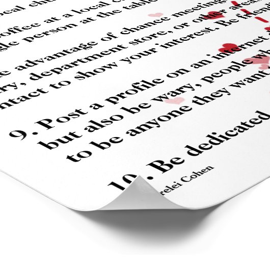 Poster Chercher L'Amour (Coin)