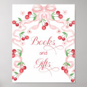 Poster Chercher sur le dessus Bow Books et cadeaux (Devant)