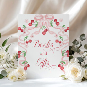 Poster Chercher sur le dessus Bow Books et cadeaux