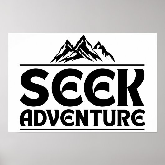POSTER CHERCHEZ L'AVENTURE (Devant)