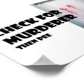 Poster Cherchez Le Meurtre.... alors pisse (Coin)