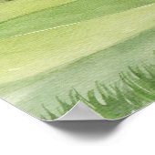 Poster Cherchez Ye d'abord le Royaume Hiver Arbre paysage (Coin)