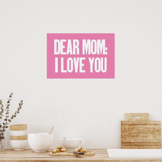 Poster Chère maman, je t'aime (Cuisine)