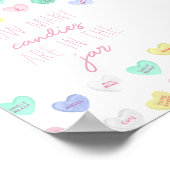 Poster Chérie Combien de bonbons sont dans le pot (Coin)